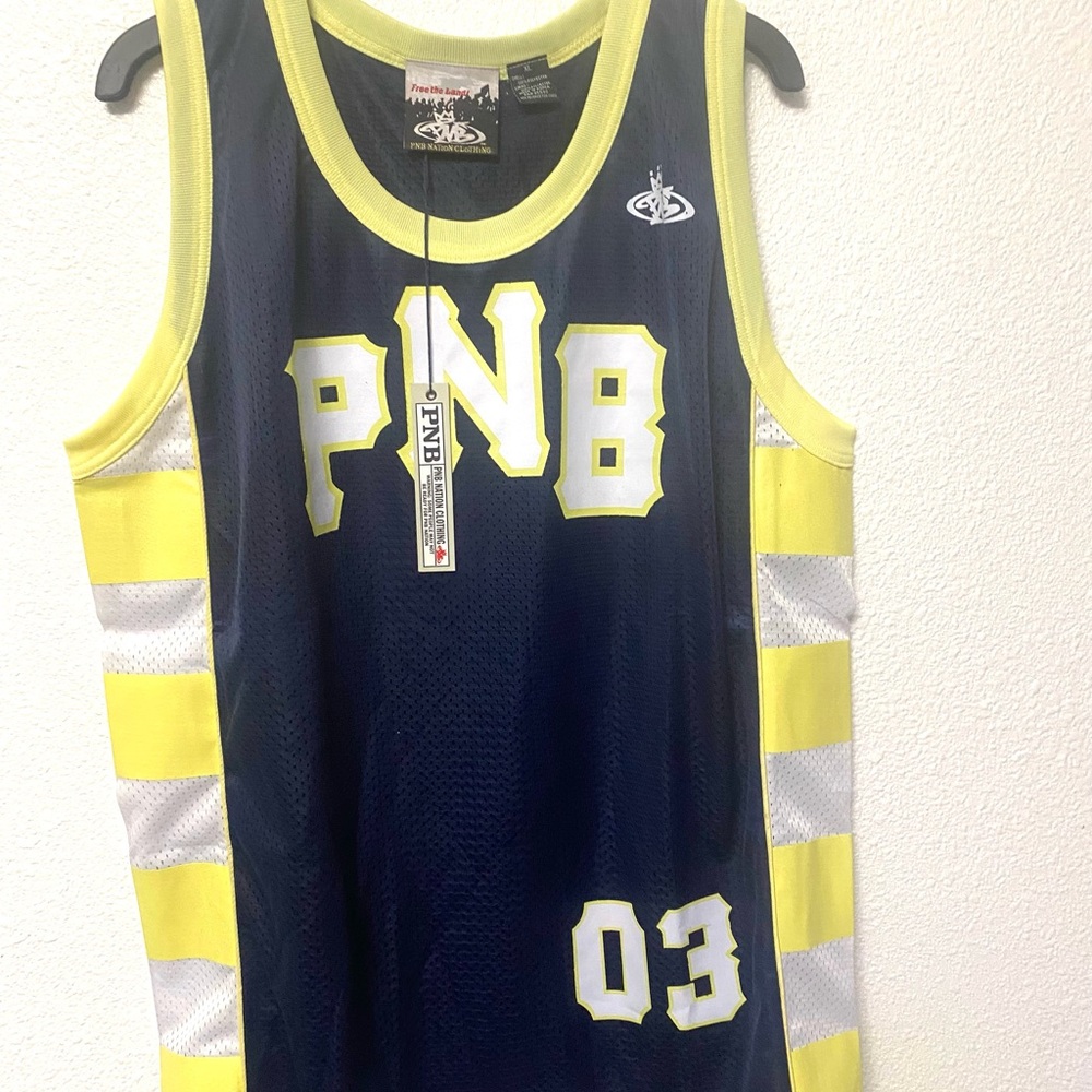 PNB Vintage Basketball Jersey.
